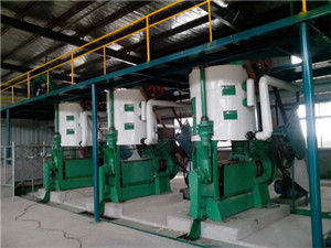 refining palm kernel oil press production line