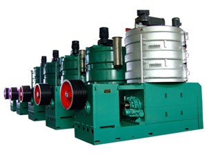 oil cold press hydraulic fluid process pro