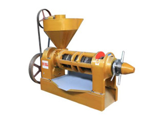 hydraulic oil press for making cold pressed oil (sesame, almond...) 